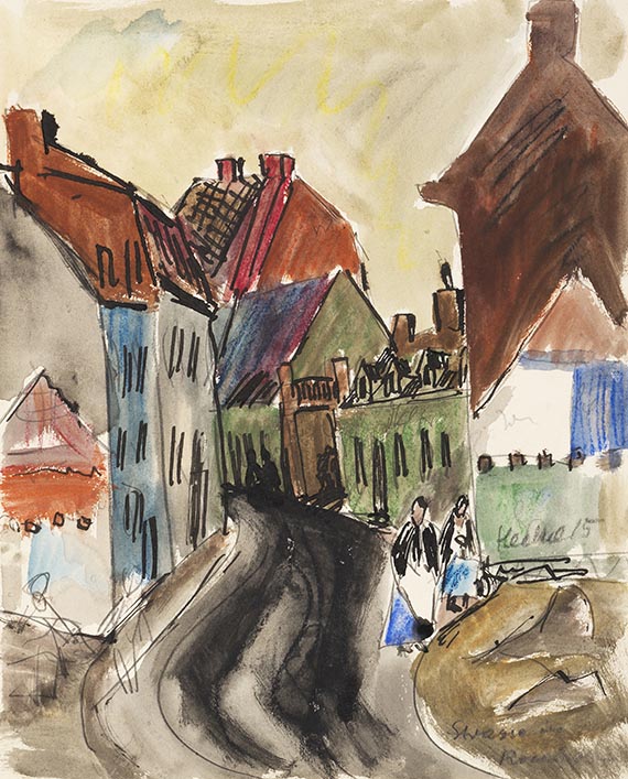 Heckel, Erich - Watercolor