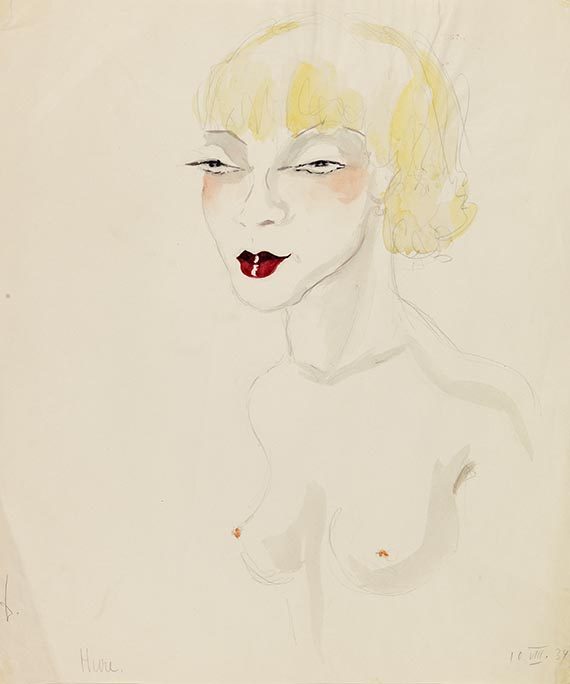 Dodo (d. i. D&ouml;rte Clara Wolff) - Watercolor