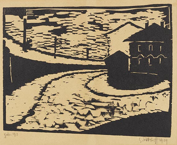 Karl Schmidt-Rottluff - Woodcut