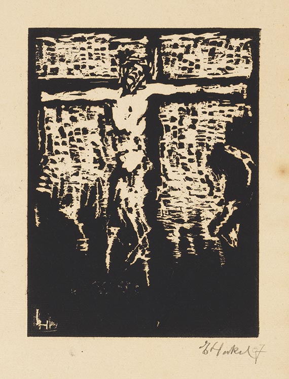 Erich Heckel - Woodcut