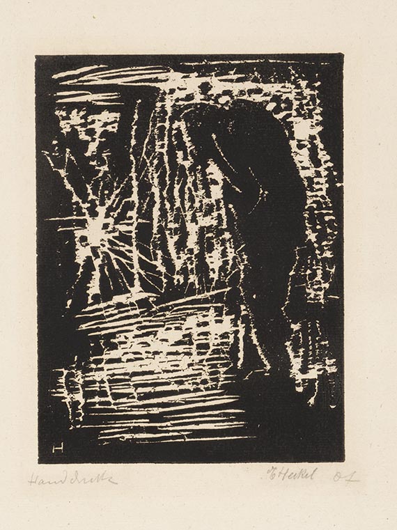 Erich Heckel - Woodcut