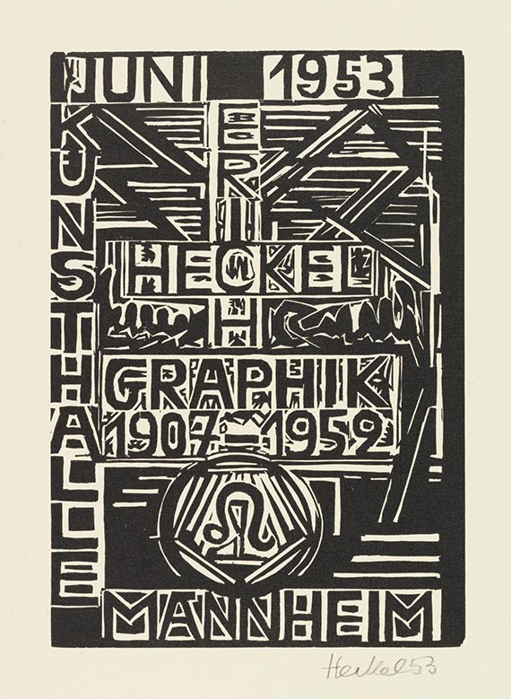 Heckel, Erich - Woodcut