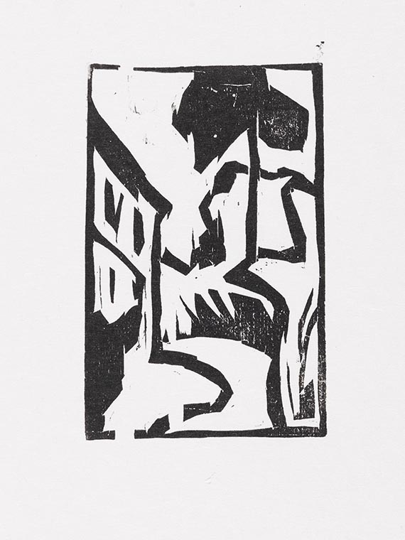 Karl Schmidt-Rottluff - Woodcut