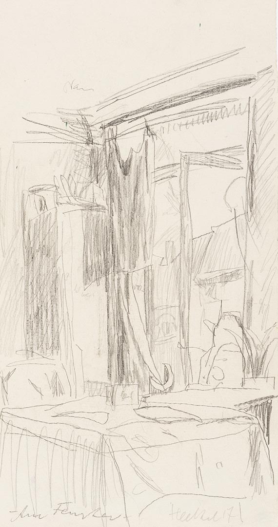 Erich Heckel - Pencil drawing