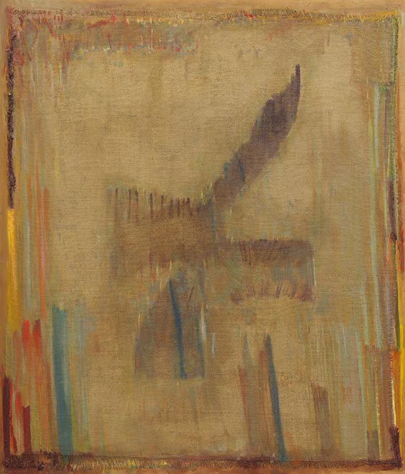 Meistermann, Georg - Oil on burlap
