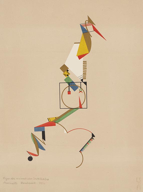 Schreyer, Lothar - Lithograph in colors