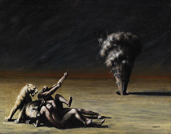 Ende, Edgar - Oil on canvas