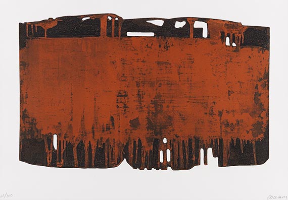 Soulages, Pierre - Etching