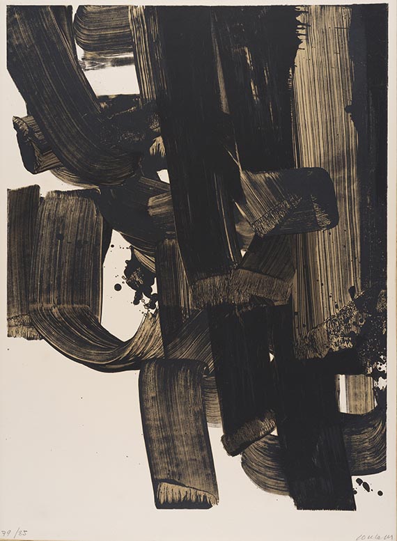 Soulages, Pierre - Lithograph
