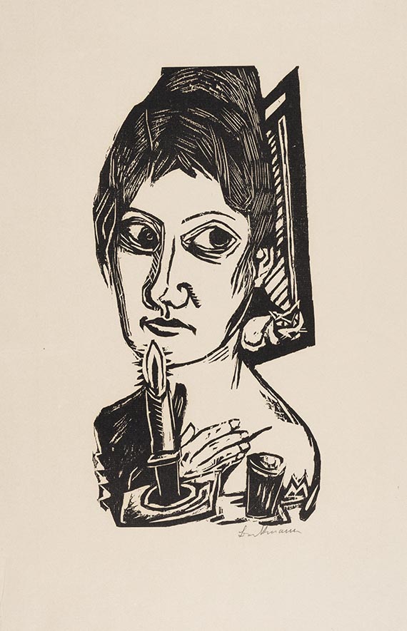 Max Beckmann - Woodcut