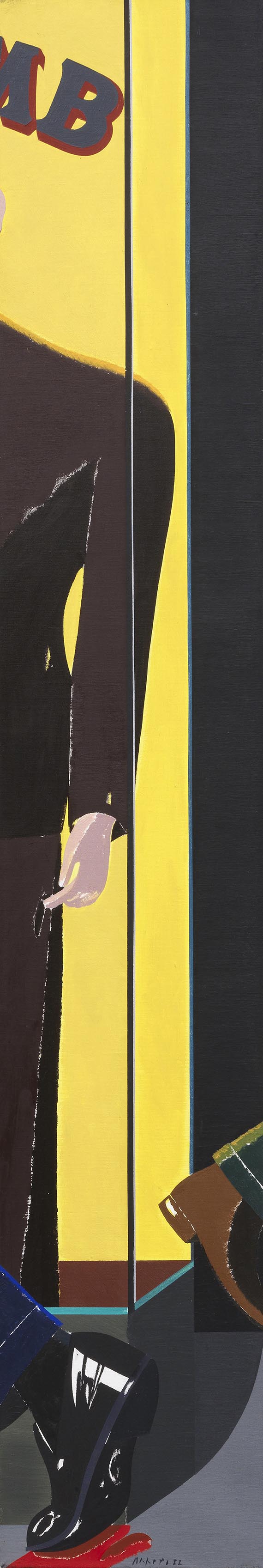 Eduardo Arroyo - Oil on canvas