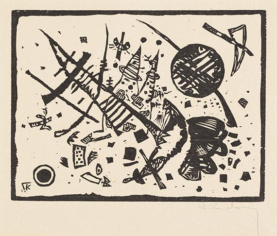 Wassily Kandinsky - Woodcut