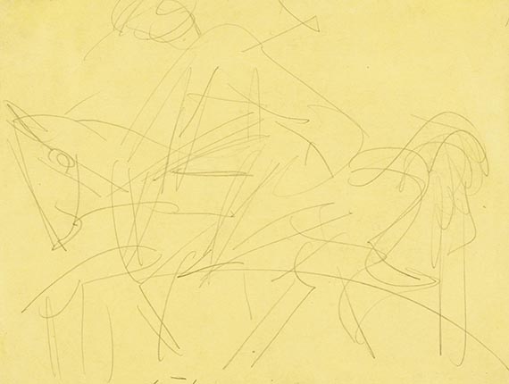 Kirchner, Ernst Ludwig - Pencil drawing