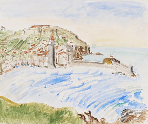 Erich Heckel - Watercolor on paper