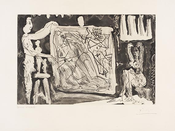 Picasso, Pablo - Etching and aquatint