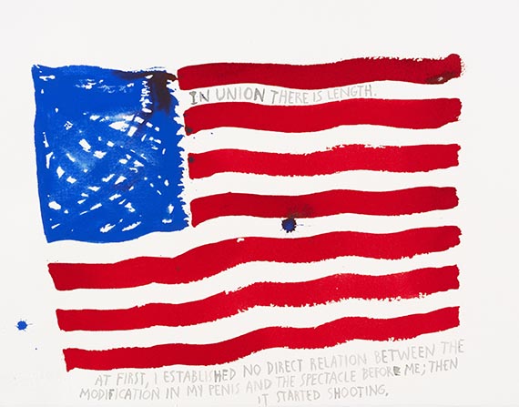 Pettibon, Raymond - Watercolor on paper