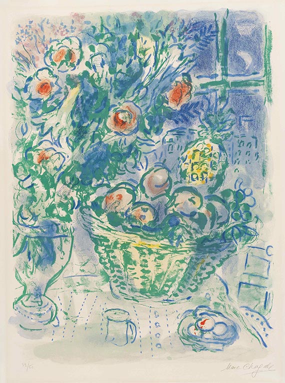 Chagall, Marc - Lithograph in colors