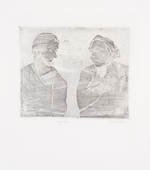Nolde, Emil - Etching