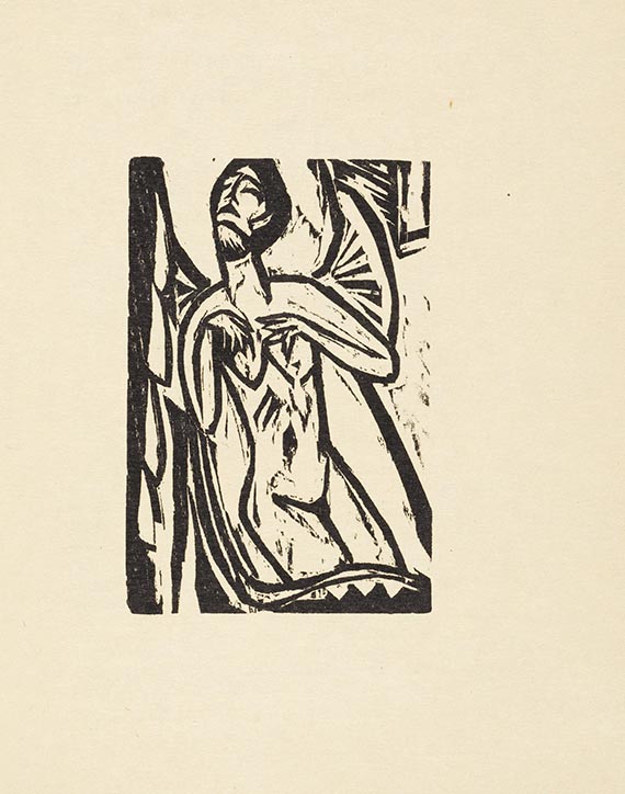 Kirchner, Ernst Ludwig - Woodcut