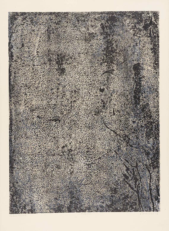 Dubuffet, Jean - Lithograph in colors