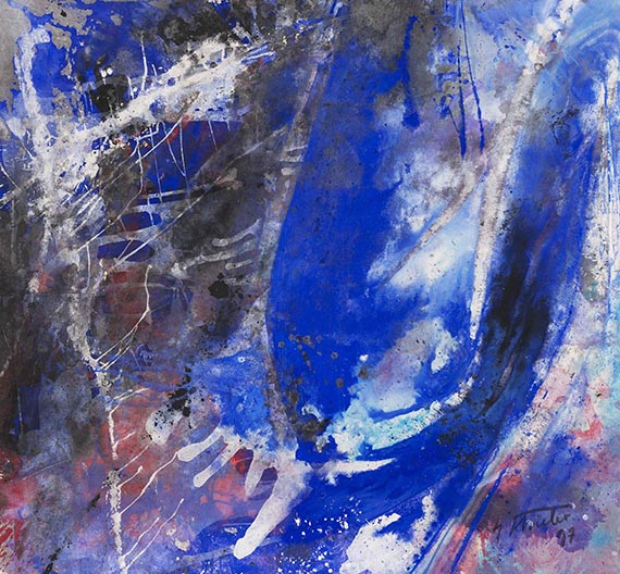 Thieler, Fred - Mixed media on canvas