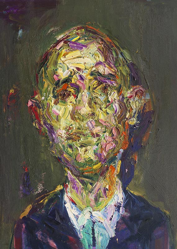 K&uuml;nzel, Gero - Oil on fibreboard