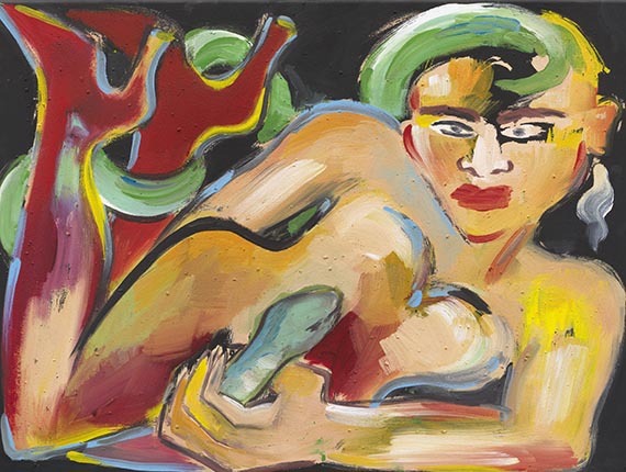 Bach, Elvira - Oil on canvas