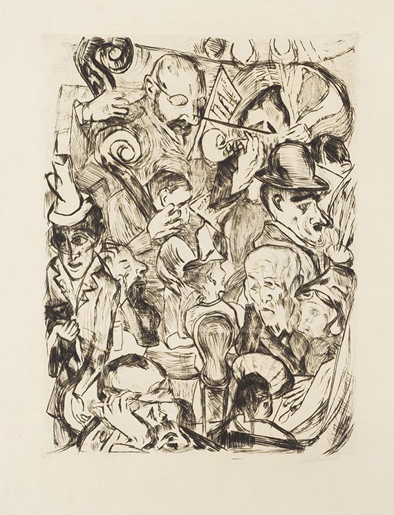 Beckmann, Max - Drypoint