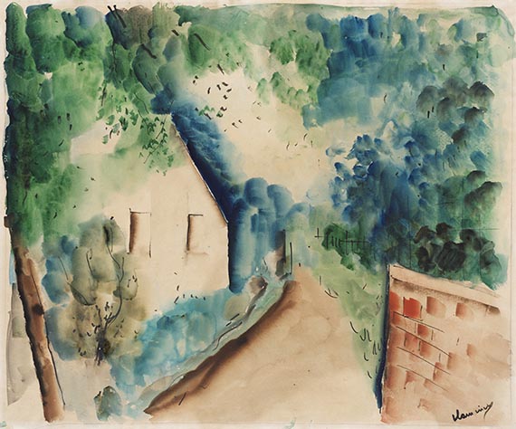 Vlaminck, Maurice de - Watercolor