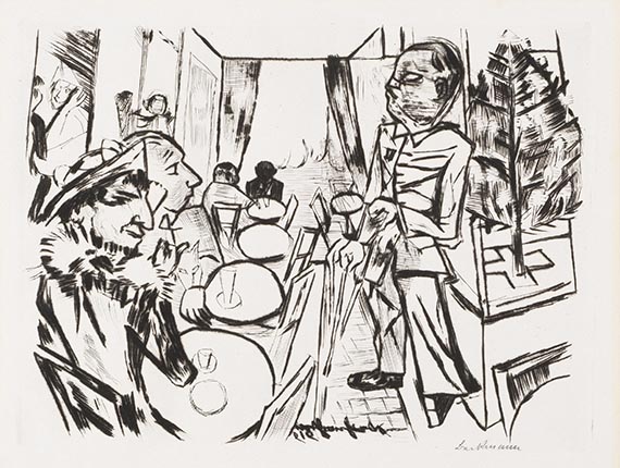 Beckmann, Max - Drypoint