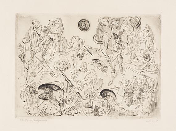 Beckmann, Max - Drypoint