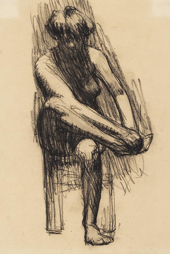 Beckmann, Max - Charcoal drawing