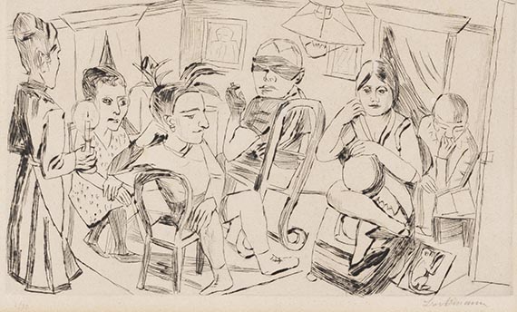 Beckmann, Max - Drypoint