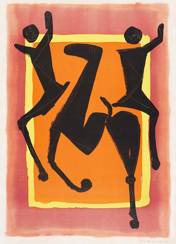 Marini, Marino - Lithograph in colors