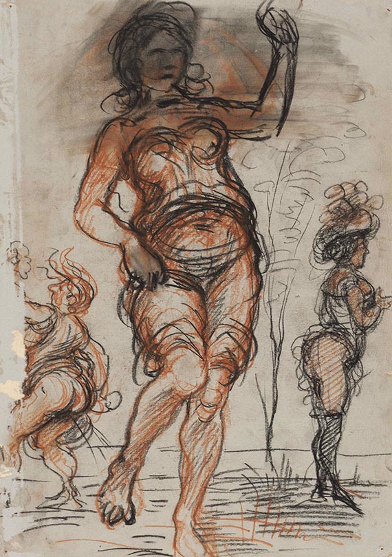 Hildebrand, Adolf von - Pencil drawing