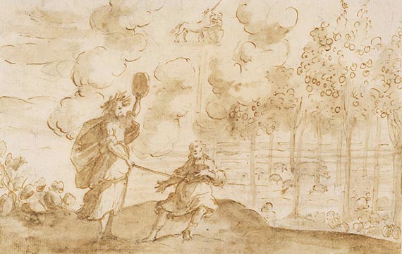 Cittadini Il Milanese, Pier Francesco - India ink drawing