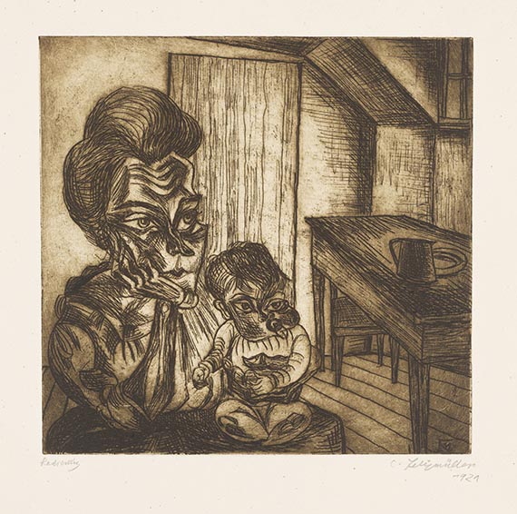 Felixm&uuml;ller, Conrad - Drypoint