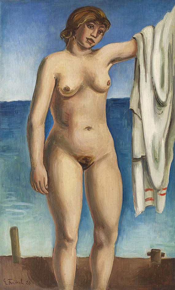 Fritsch, Ernst - Oil on canvas