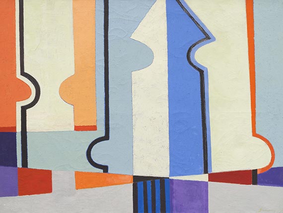 Davringhausen, Heinrich Maria - Oil on canvas