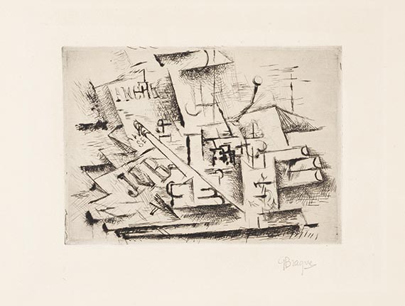 Braque, Georges - Drypoint