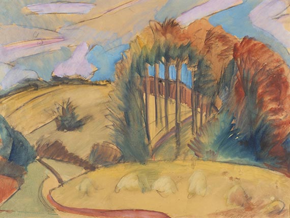 Heckel, Erich - Watercolor