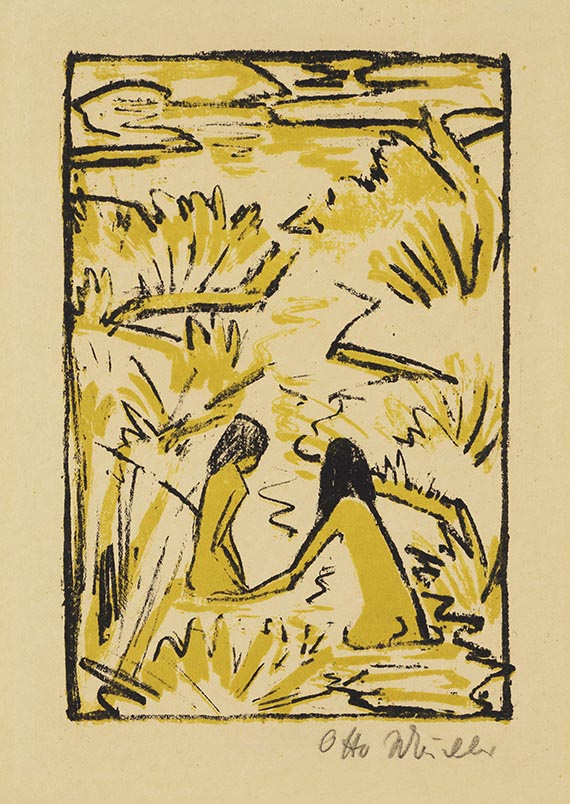 Mueller, Otto - Lithograph in colors