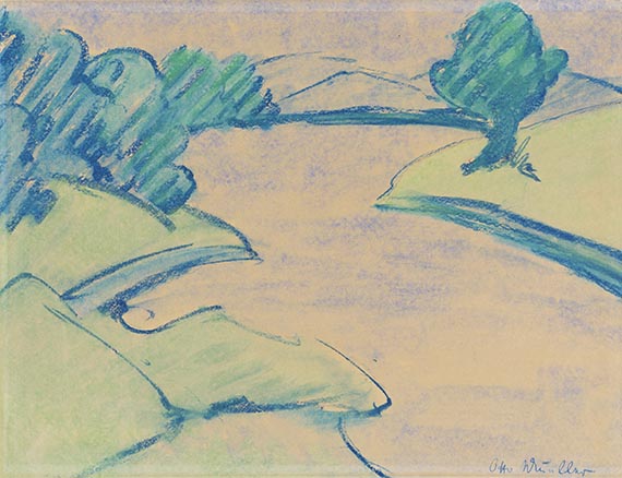 Otto Mueller - Watercolor