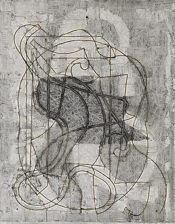 Stella, Frank - Etching in colors