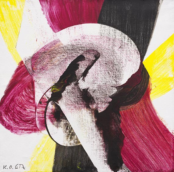 G&ouml;tz, Karl Otto - Acrylic on canvas