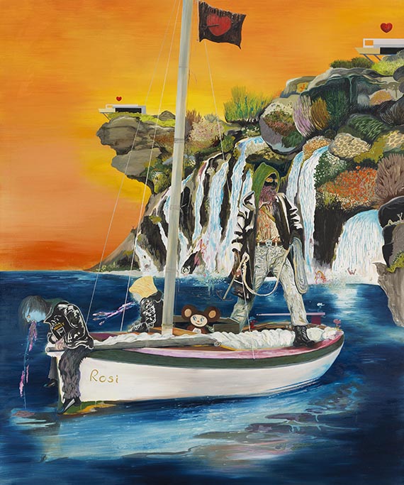 Schleime, Moritz - Oil on canvas