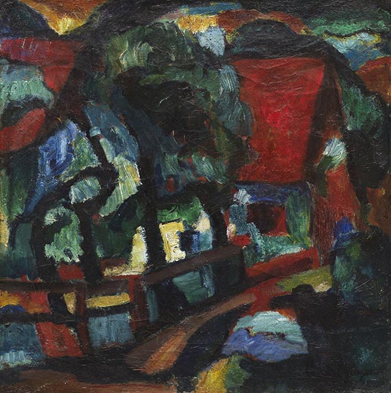 Viegener, Eberhard - Oil on canvas
