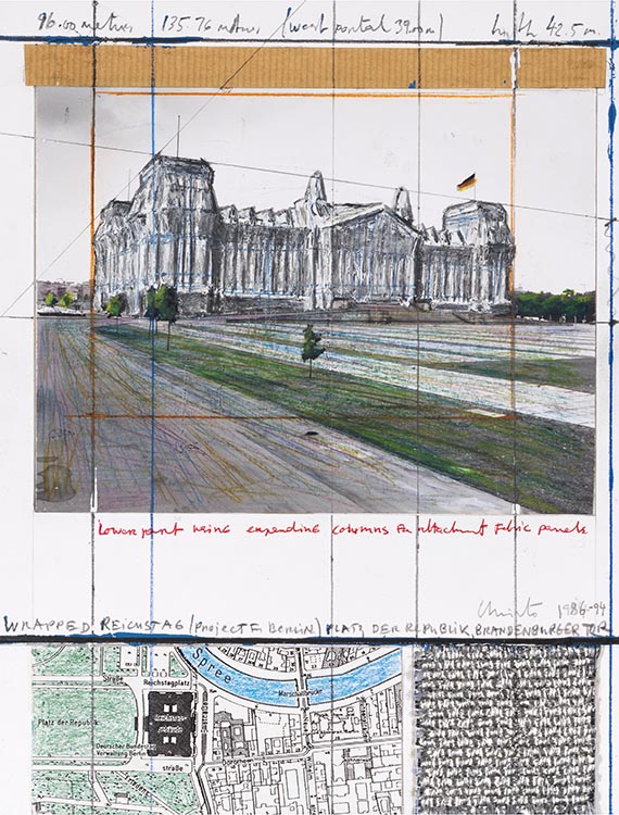 Christo - Mixed media