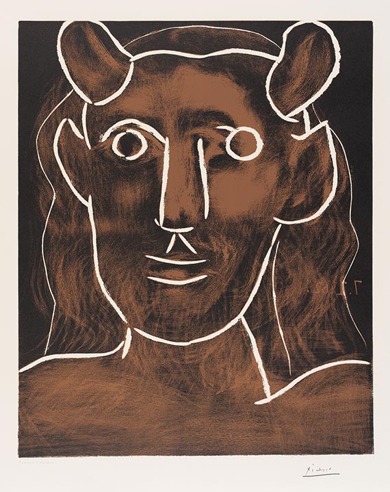Picasso, Pablo - Linocut in colors
