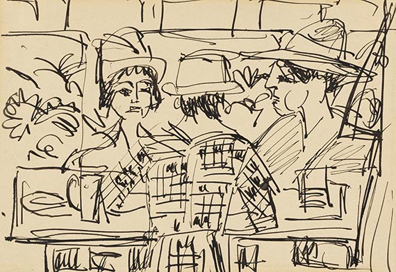 Kirchner, Ernst Ludwig - India Ink